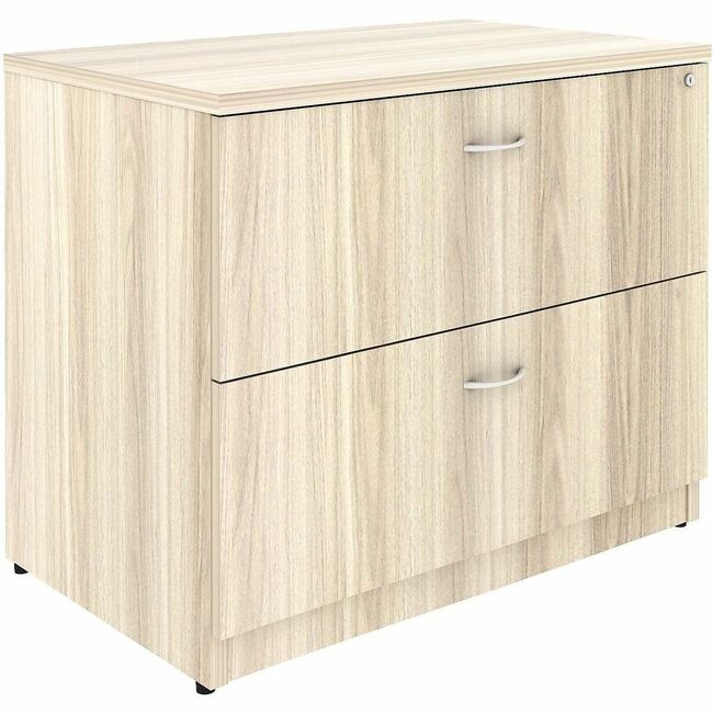 LLR66335 Lateral Lockable 2 Drawer File Cabinet - Modern Elm