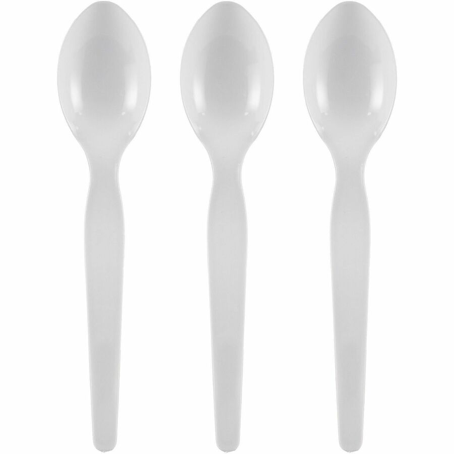 GJO30437 Polystyrene Cutlery Spoon - White