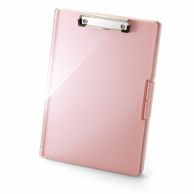 OIC83397 Clear Storage Clipboard, Pink