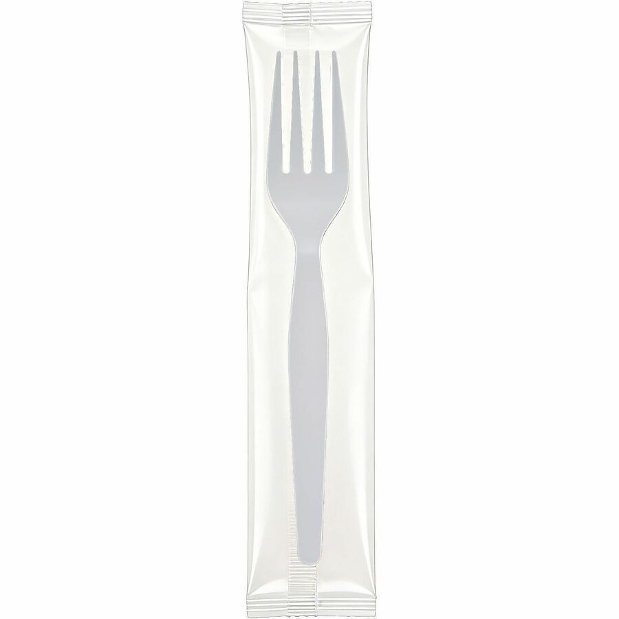 GJO30435 Disposable Polystyrene Cutlery Fork - White
