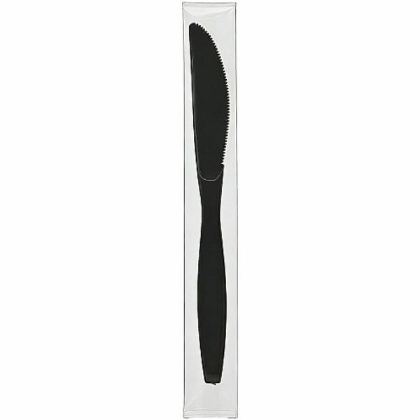 GJO30412 Heavy-Weight Polypropylene Cutlery, Black