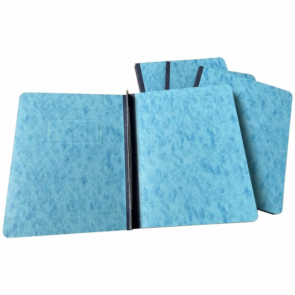 BSN80572 8.5 x 11 in. Letter Report Cover with 3 in. Folder Capacity, Light Blue