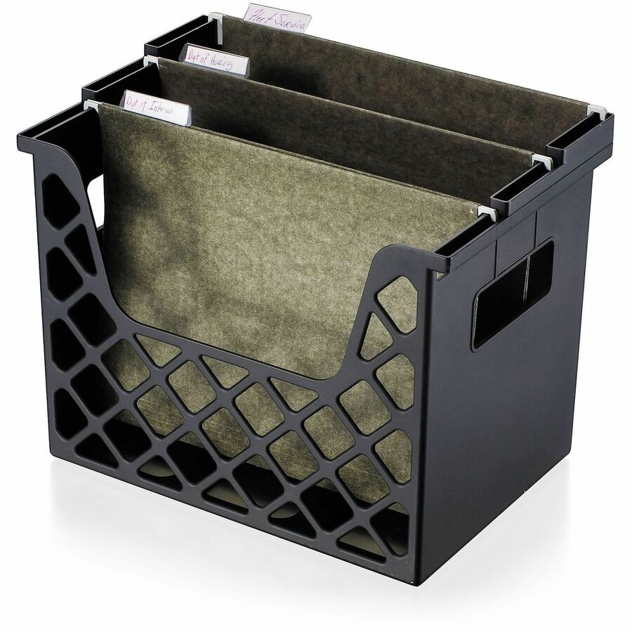 BSN08123  Desktop File Organizer, Black