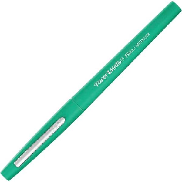 PAP2034187 Flair Felt Tip Pen, Gummy Green Ink