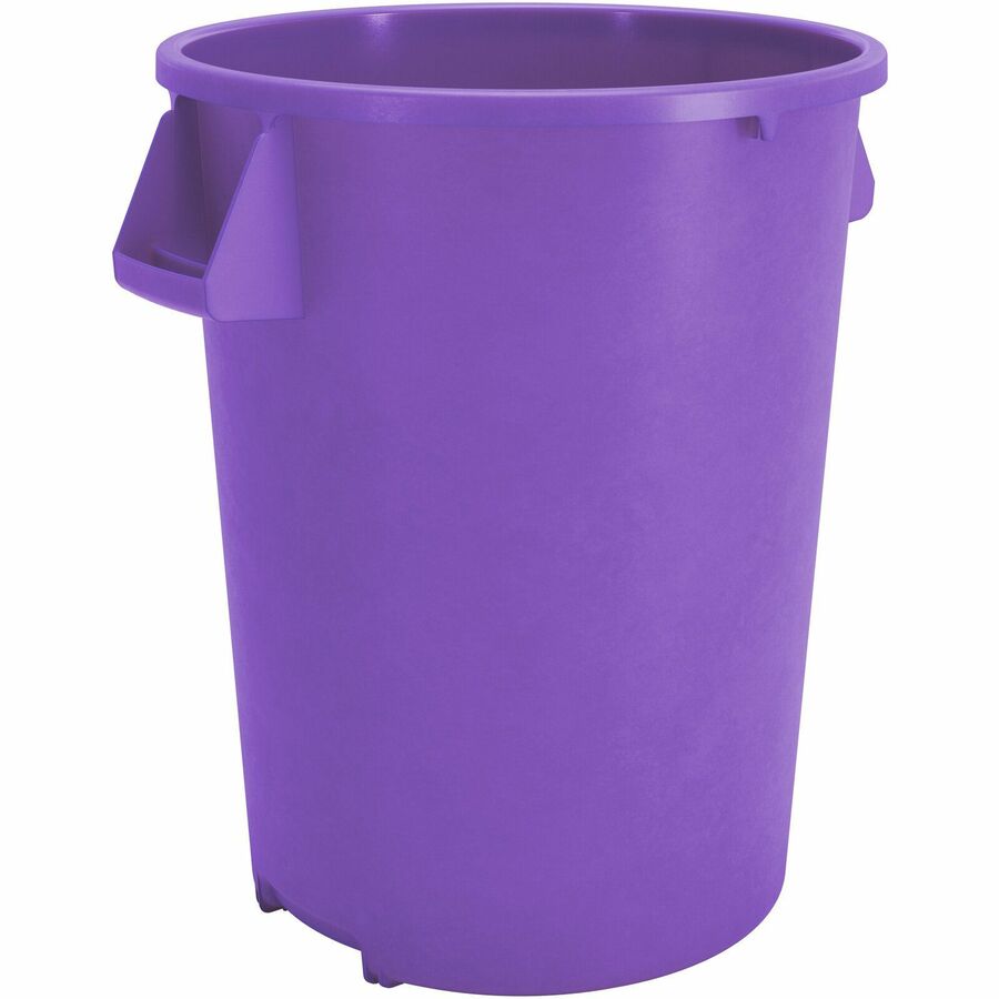 Products CFS84104489 Round Trash Container, Purple - 44 gal
