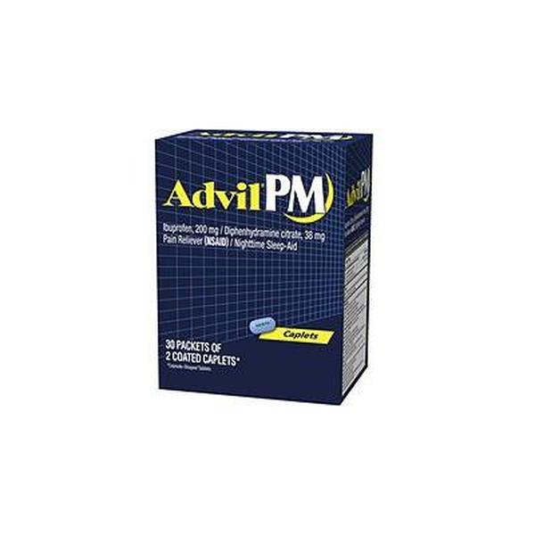 LIL64338 Advil PM Medicine, Pack of 30