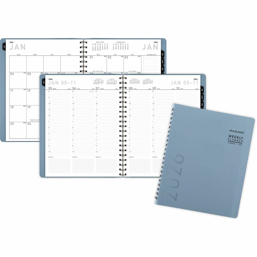 ACCO Brands AAG70940X20 Contemporary Planner, Weekly & Monthly, Large