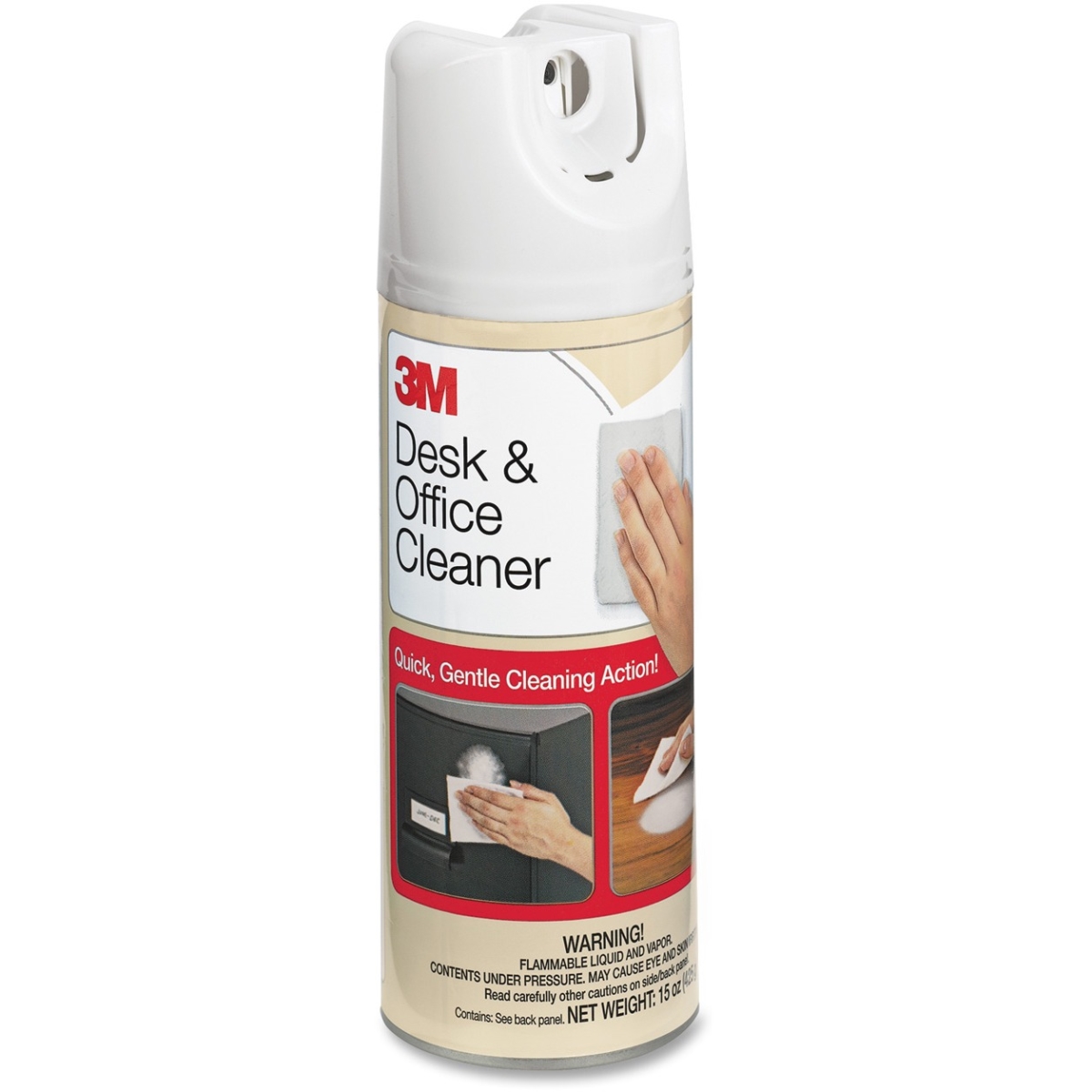 Picture of 3M MMM573CT 15 oz Desk & Office Spray Cleaner&#44; Clear