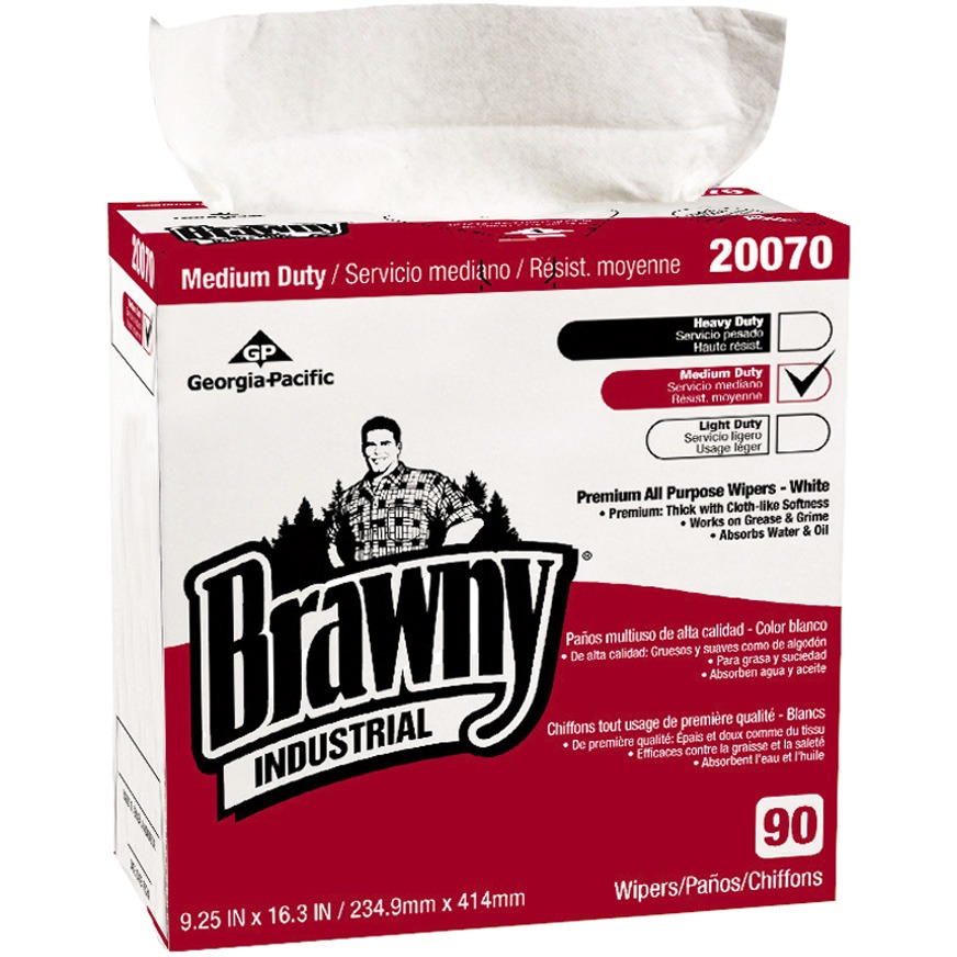 GPC2007003CT Premium Wipes Towel, White