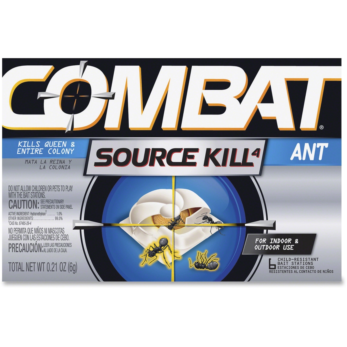 Picture of Dial DIA45901CT Combat Ant Killer&#44; Silver & Black
