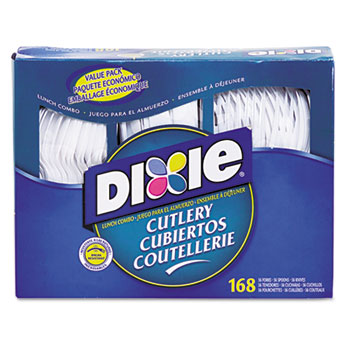 Picture of Dixie DXECM168CT Cutlery Combo Box Heavy Duty, White