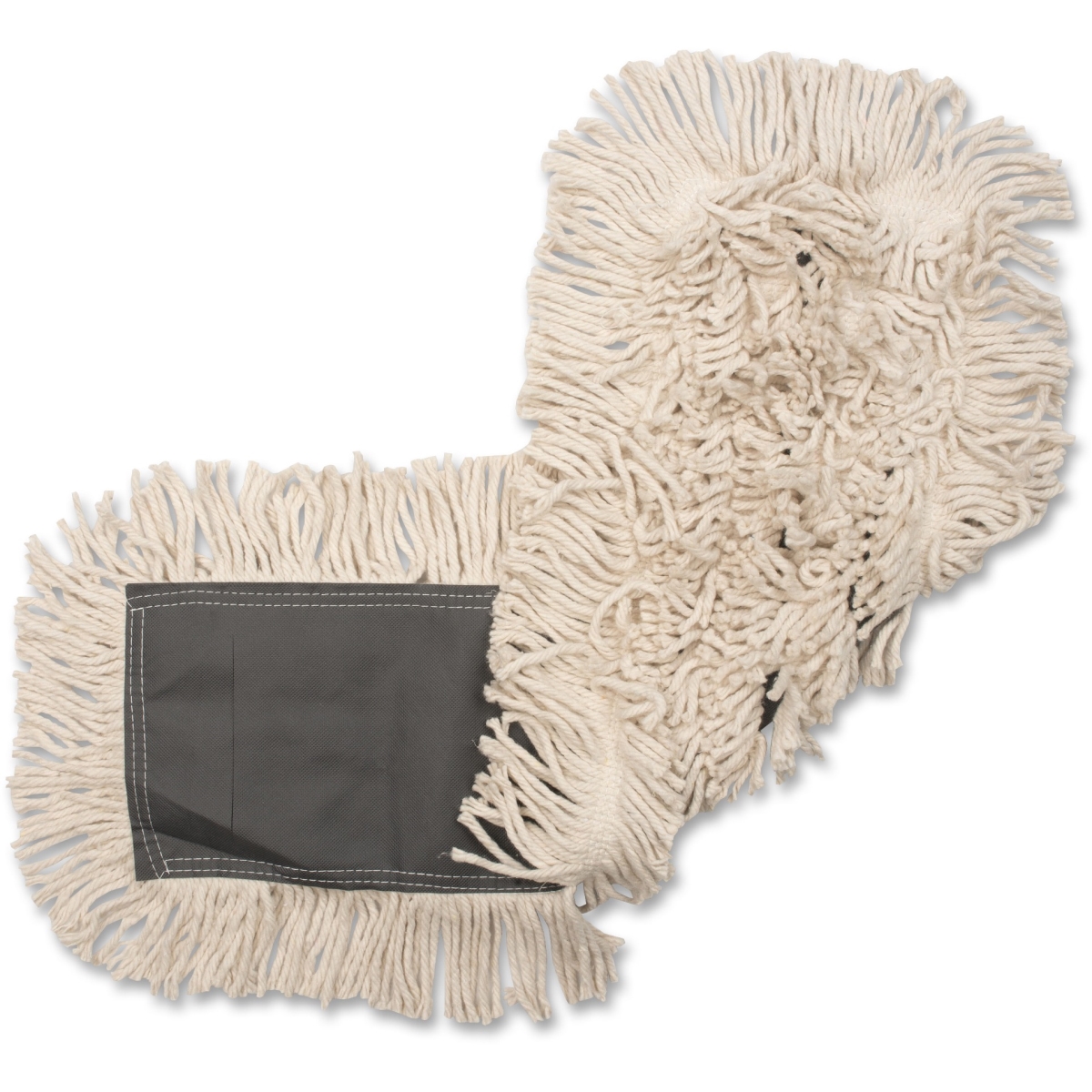 24 x 5 in. Disposable Cotton Dustmop, Natural