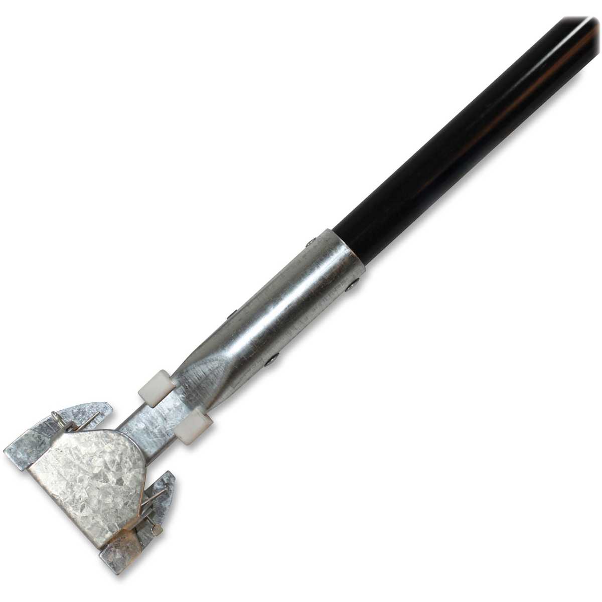 Clip-On Dust Mop Steel Handle - 60 Length - Black, 12PK