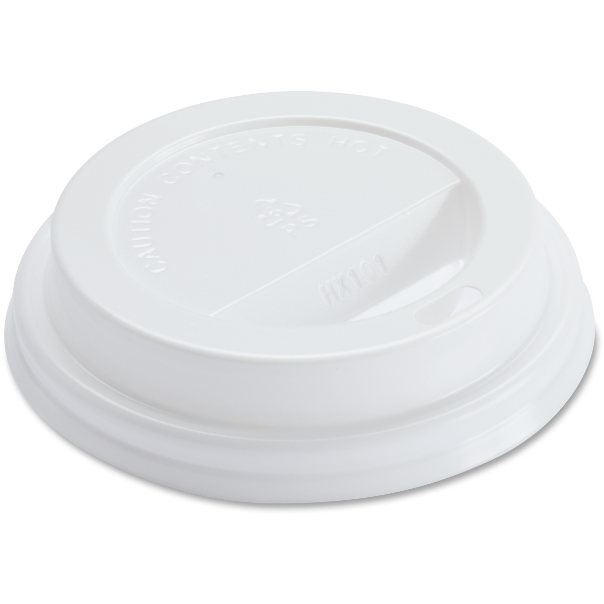 8 oz Paper Cup Lid - White