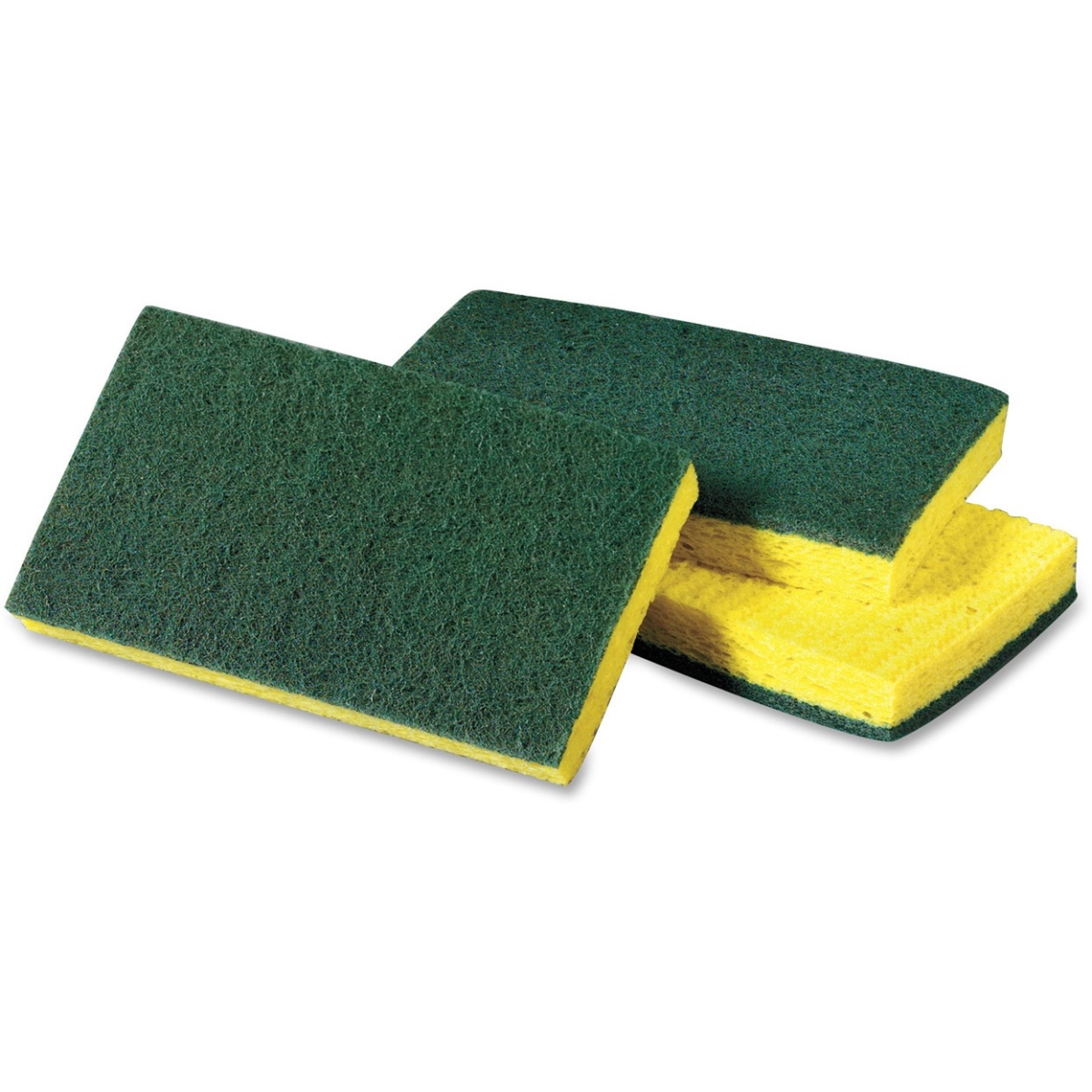 MMM74CCCT Medium Duty Scrub Sponge - Pack of 10 - Yellow