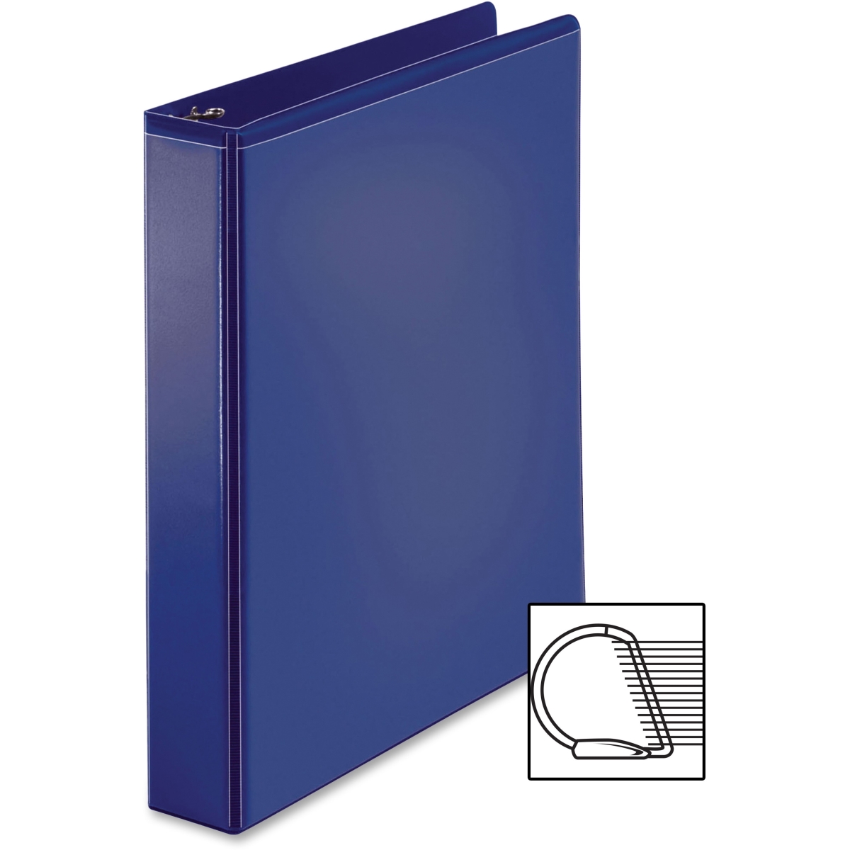1 in. Ring Binder - Navy Blue