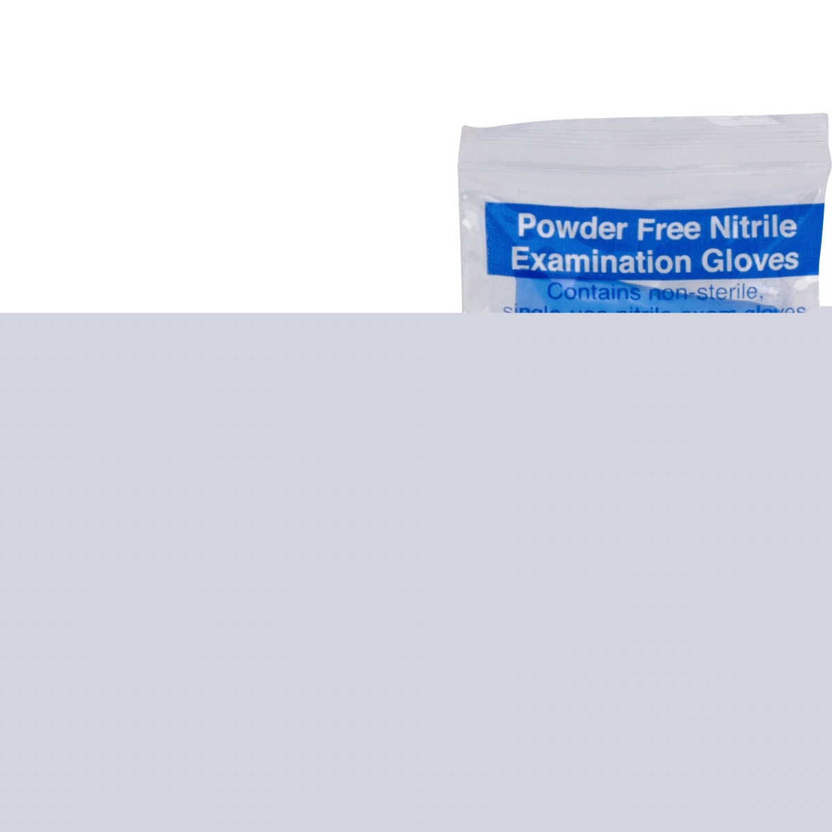 Nitrile Examination Gloves - Blue - Large