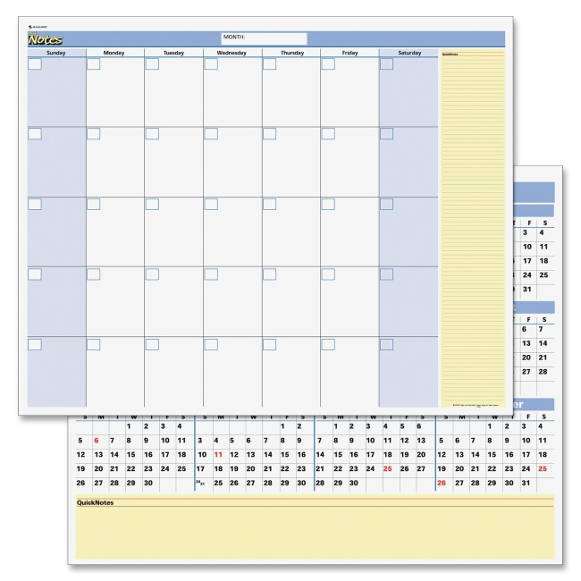 Picture of At A Glance AAGPM550B28 15.70 x 12.70 in. Mini Erasable Wall Planner