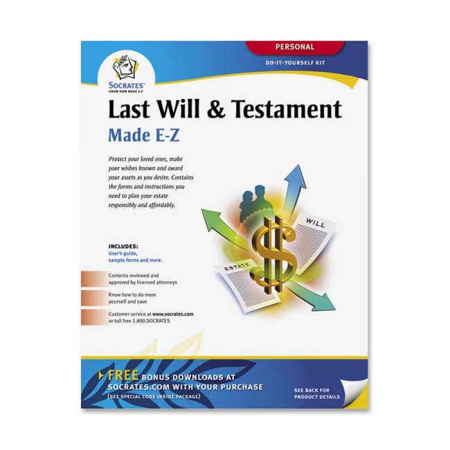 Picture of Adams ABFK307 Last Will & Testament Kit