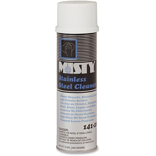 Picture of Misty AMR1001541 Stainless Steel Cleaner&#44; Silver & Black