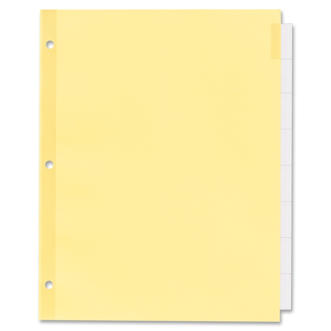 Picture of Avery AVE11468 8 Tab Office Essentials Economy Insertable Tab Dividers&#44; Plastic - Clear
