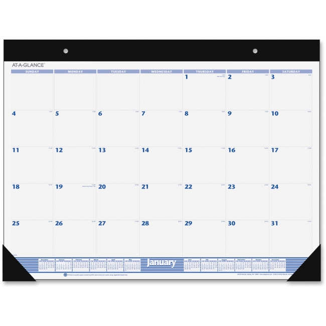 Picture of At A Glance AAGSW20000 22 x 17 in. Monthly Desk Pad Calendar 2016