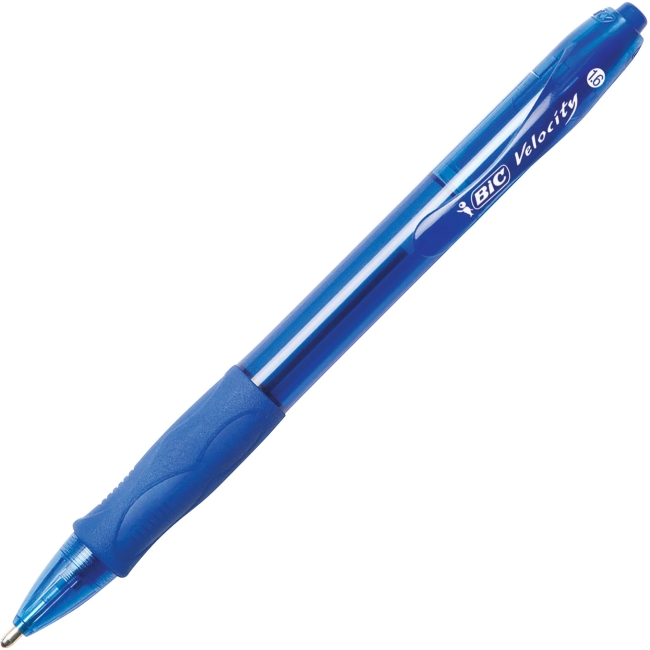 Picture of BIC BICVLGB361BE 1.6 mm Velocity Ballpoint Pen Bold Point Type - Count Box 36&#44; Blue
