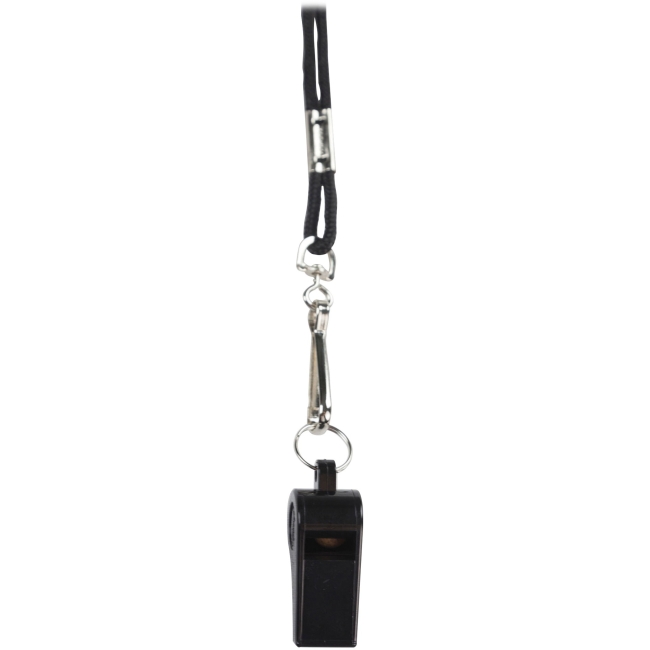 Picture of Champion Sports CSIBP601 Whistle with Lanyard Combo&#44; Black