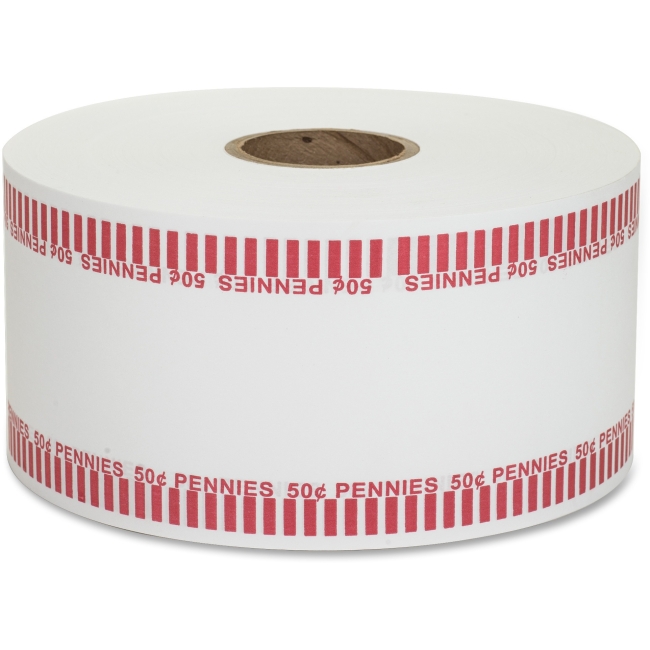 Picture of The Coin-Tainer CTX50001 1000 ft. Automatic Coin Wrapper Roll kraft Penny - Red & White