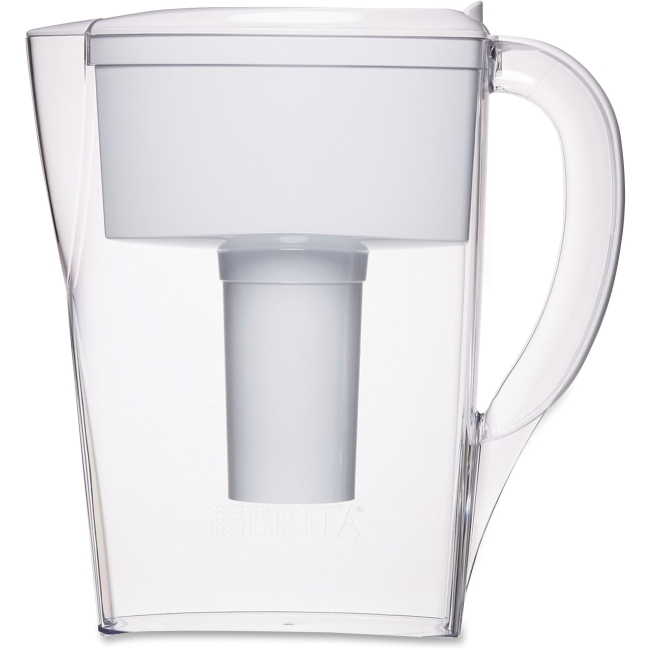 Picture of Clorox CLO35566 Space Saver Water Filter Pitcher - White