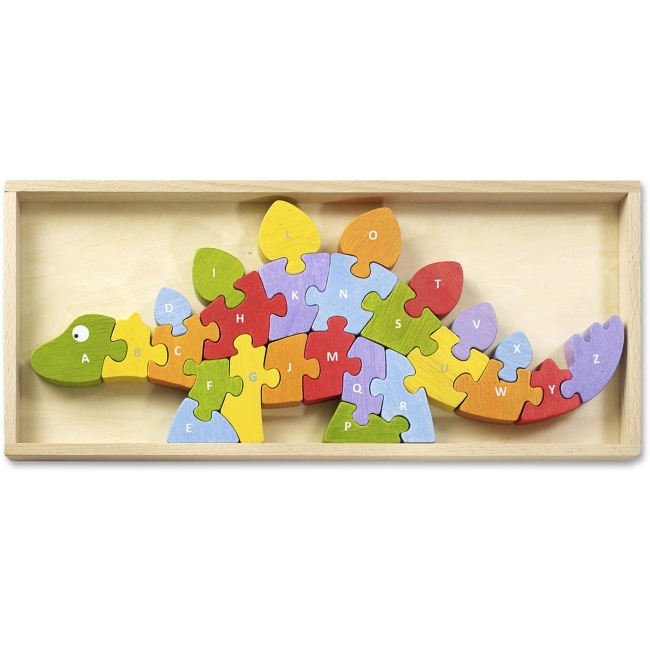 Picture of BeginAgain BGAI1204 Toys Dinosaur A to Z Puzzle - Assorted