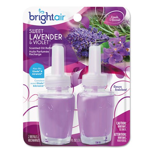 Picture of Bright Air BRI900270 Air Fresheners Electric Scented Oil Refill - Lavender & Violet