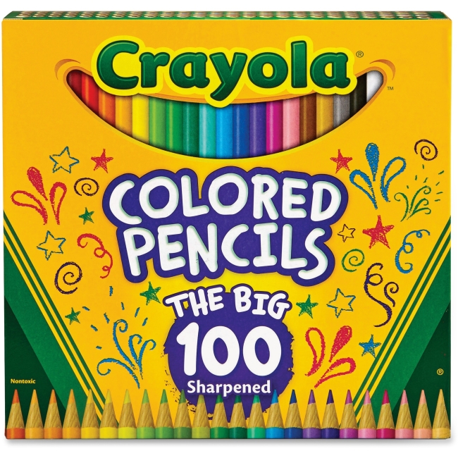 Picture of Binney & Smith CYO688100 Colored Pencils&#44; Assorted - Count 100