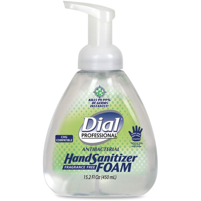 Picture of Dial DIA06040 15.2 oz hygienic Foaming Hand Sanitizer