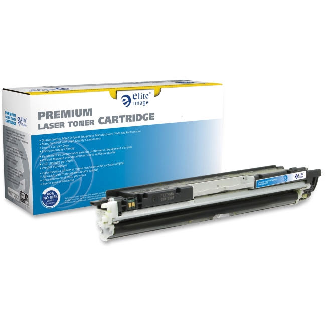 Picture of Elite Image ELI76129 Laser Toner Cartridge for HP130A - Yellow