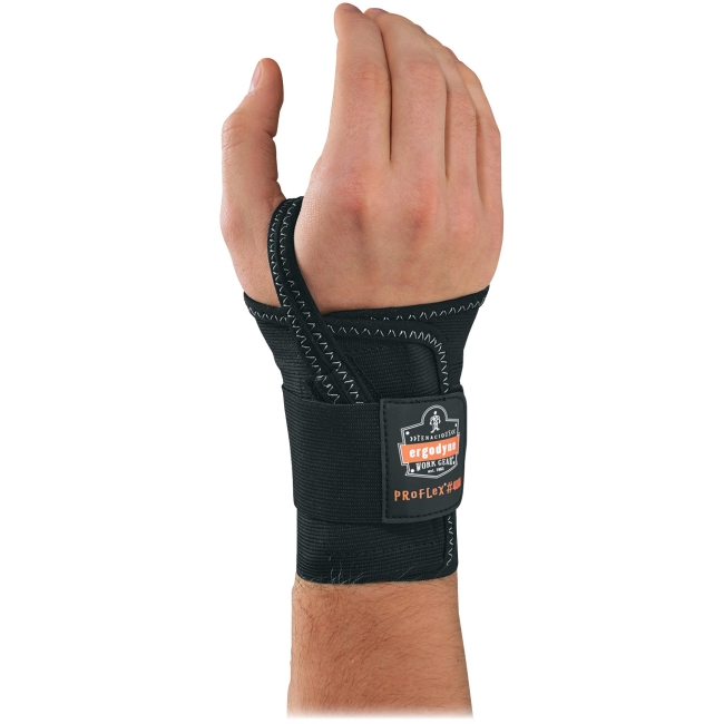 Picture of Genuine Joe EGO70006 Support Single Strap Wrist&#44; Large - Black