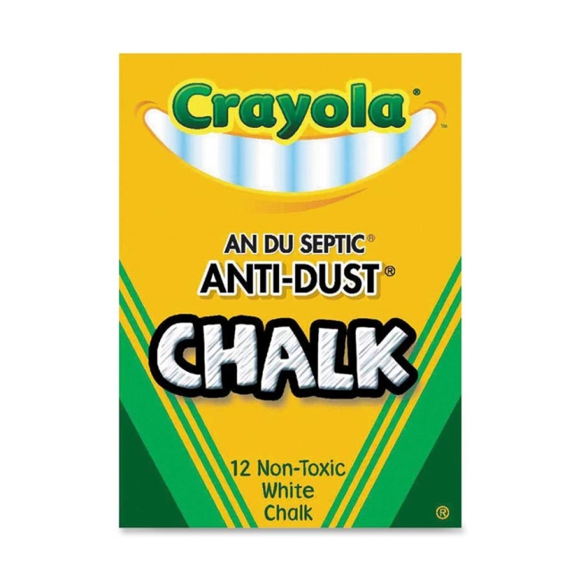 Picture of Lorell CYO501402 Anti Dust Chalk - White