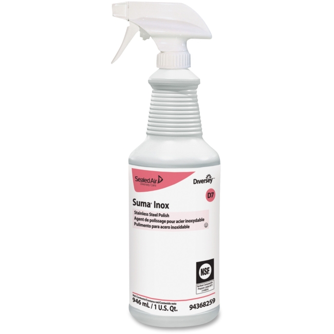 Picture of Lorell DVO94368259 32 oz Suma Stainless Steel Cleaner