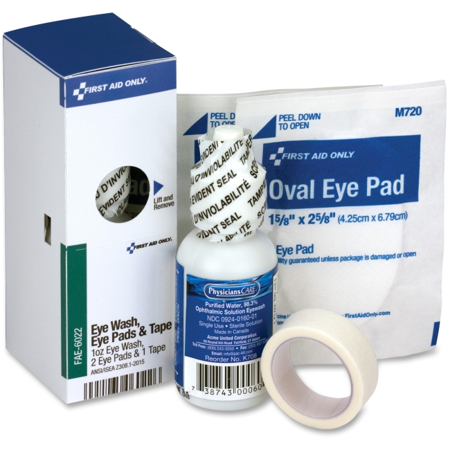 Picture of Lorell FAOFAE6022 First Aid Eye Care Set