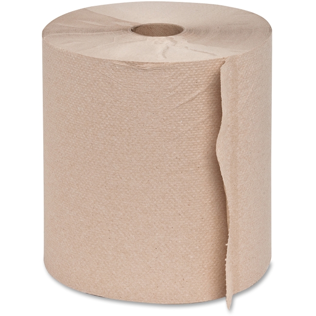 1000 ft. Embossed Hardwound Roll Towels - Kraft