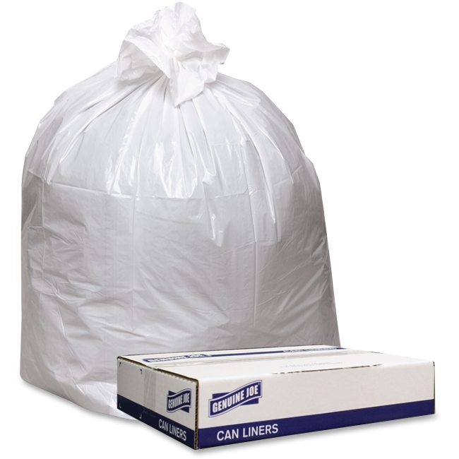 Trash Can Liners - White, 100 Count