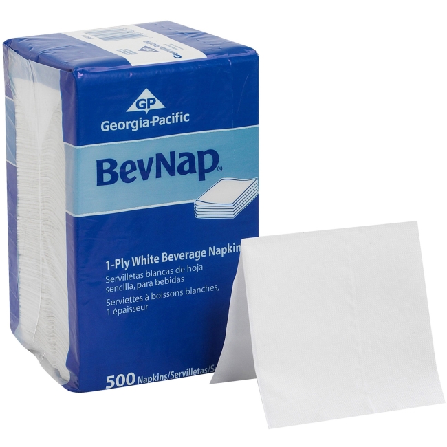 Picture of Georgia-Pacific GPC96019CT Acclaim Economical BevNaps - White