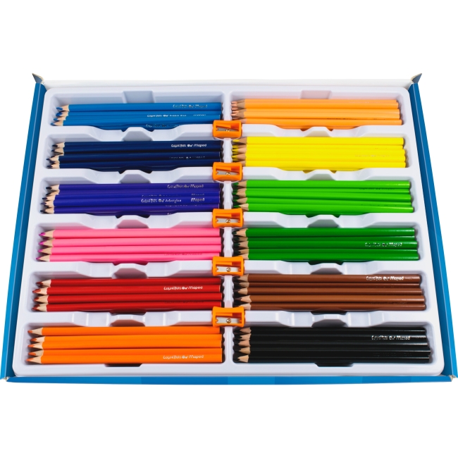 Picture of Nexcare HLX832070ZV Wood Colored Pencils Classpack - Assorted