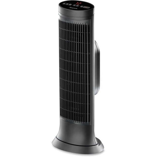 Digital Ceramic Whole Room Tower Heater - Black