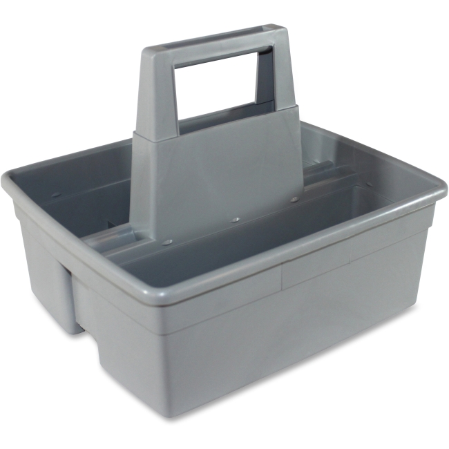 Maids Washroom Cleanup Basket - Gray