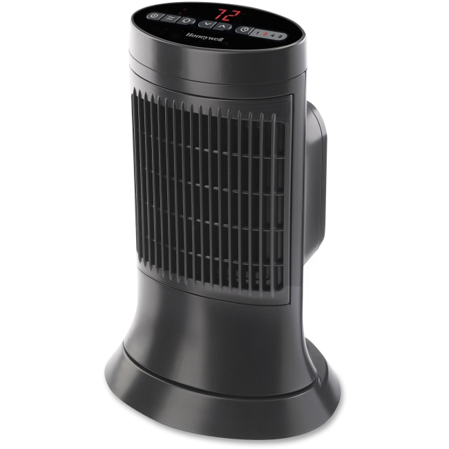 Digital Ceramic Compact Tower Heater - Black