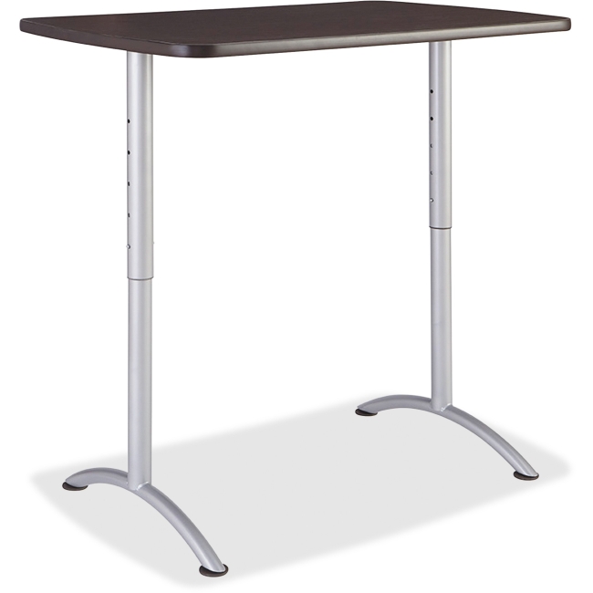 Picture of Iceberg Enterprises ICE69305 48 x 30 in. ARC Adjustable Height Conferencing Table - Gray Walnut
