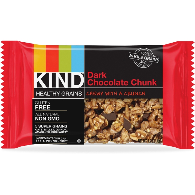 Picture of Kind KND18082 Dark Chocolate Chunk Bar