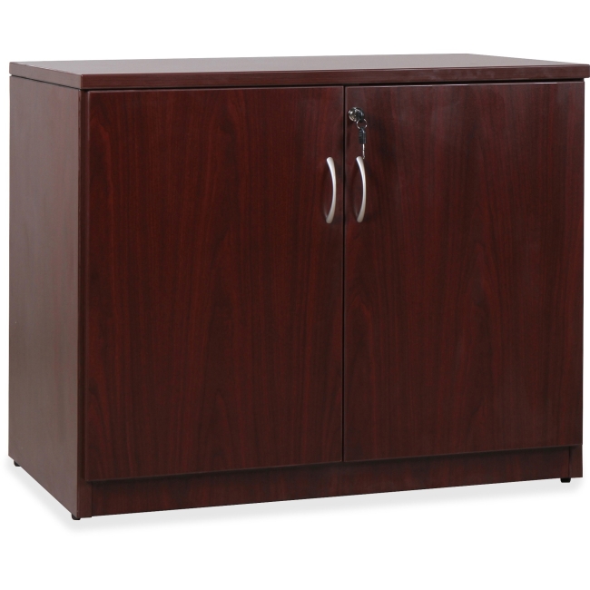 2-Door Storage Cabinet - Mahogany