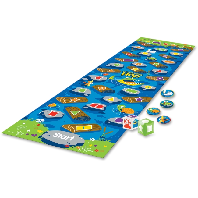 Picture of Learning Resources LRNLER9544 Crocodile Hop Floor Game